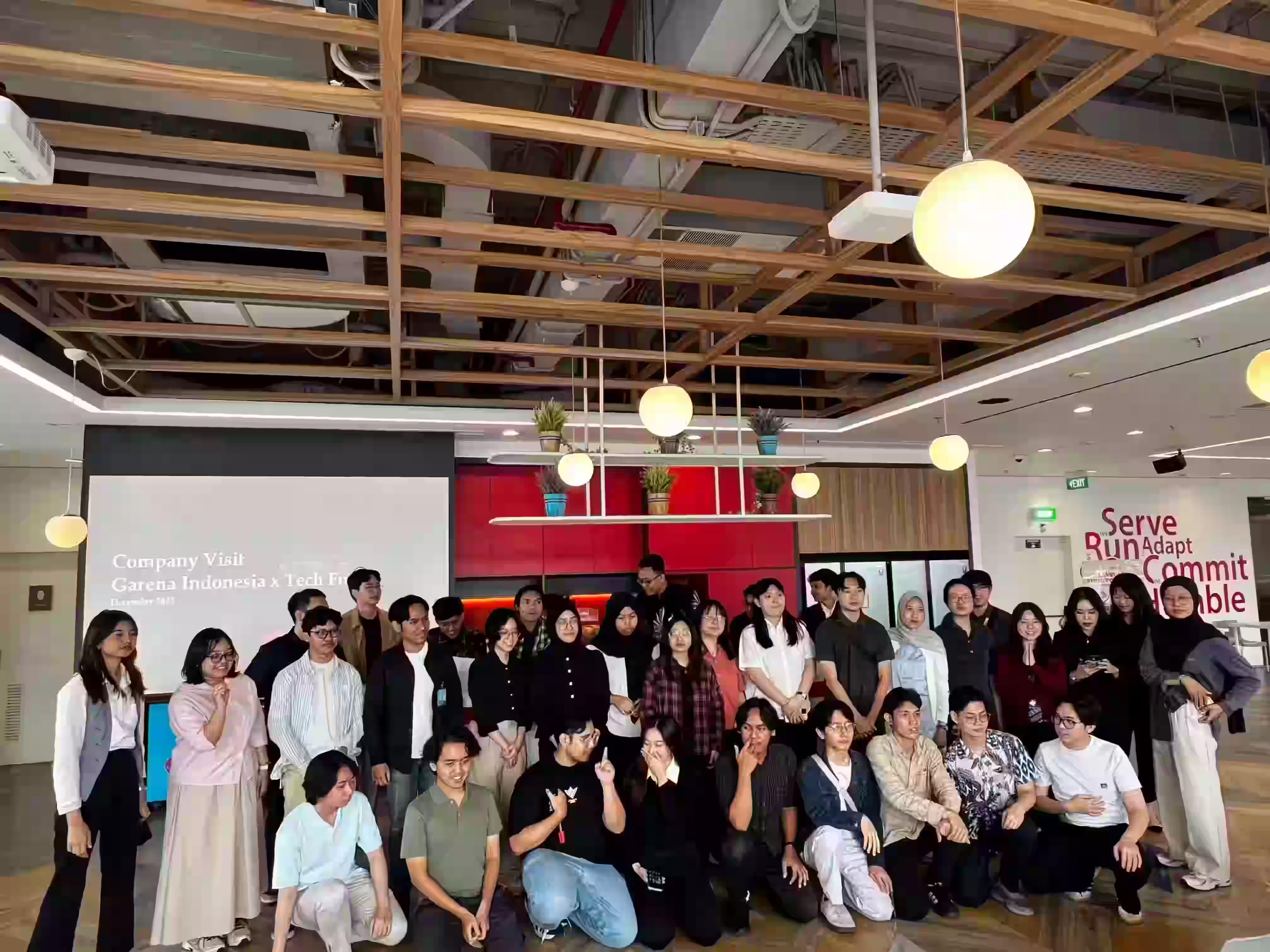 TechFusion company visit at leading tech firm in Indonesia